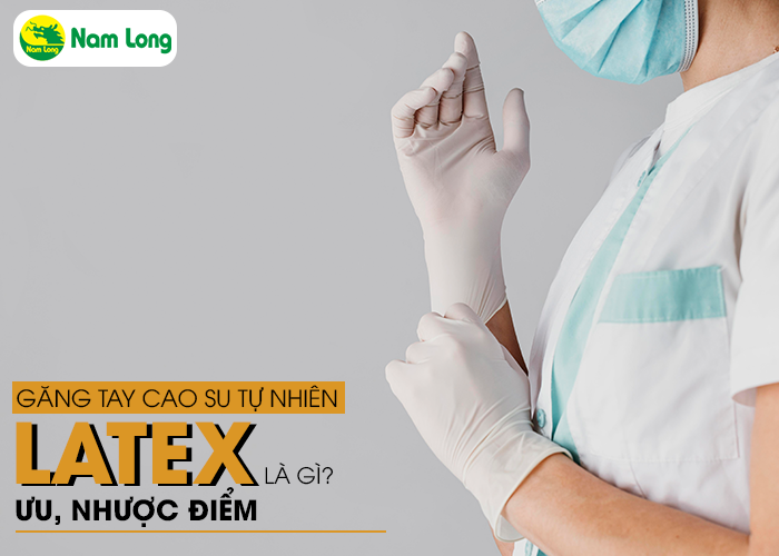 găng tay coa su tự nhiên latex