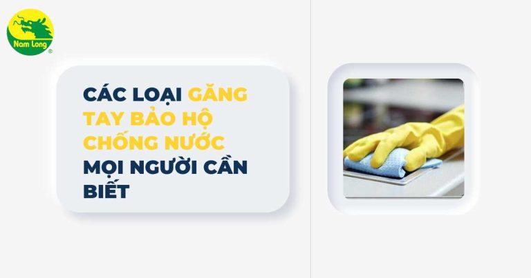 Găng tay bảo hộ chống nước Nam Long