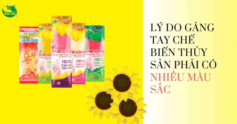 găng tay chế biến thủy sản Nam Long