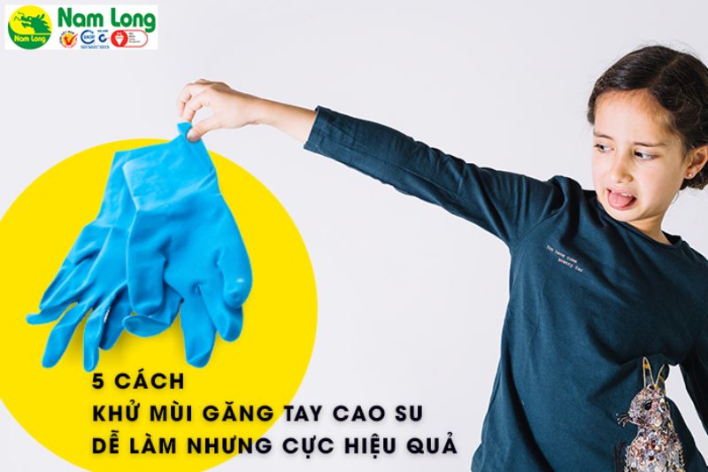 5 cách khử mùi găng tay cao su 