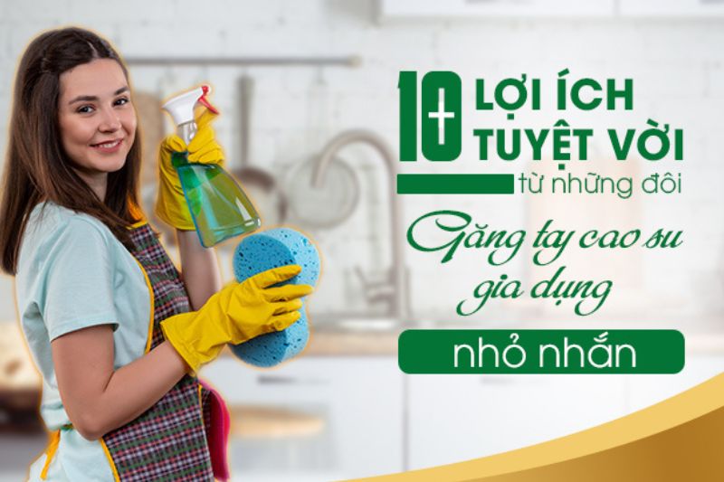 găng tay cao su gia dụng Nam Long