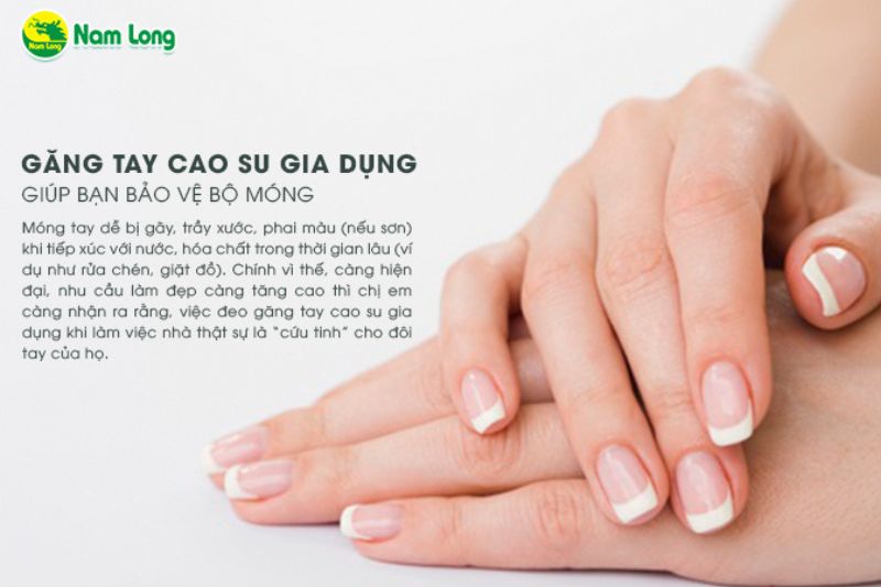 găng tay cao su gia dụng Nam Long