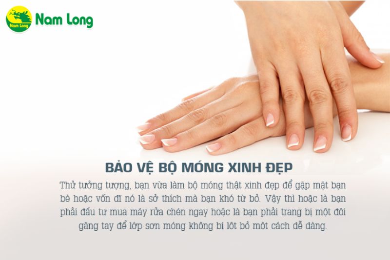găng tay rửa chén bát Nam Long