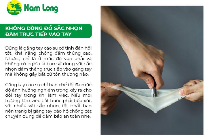 găng tay cao su vệ sinh nhà cửa Nam Long