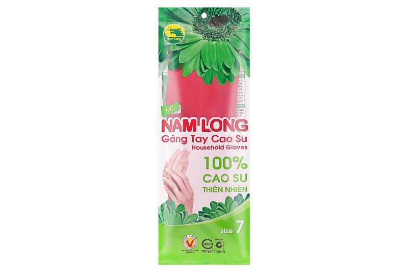 Găng tay cao su Nam Long size Trung 7 – 32cm