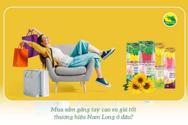 Găng tay cao su giá tốt Nam Long 3