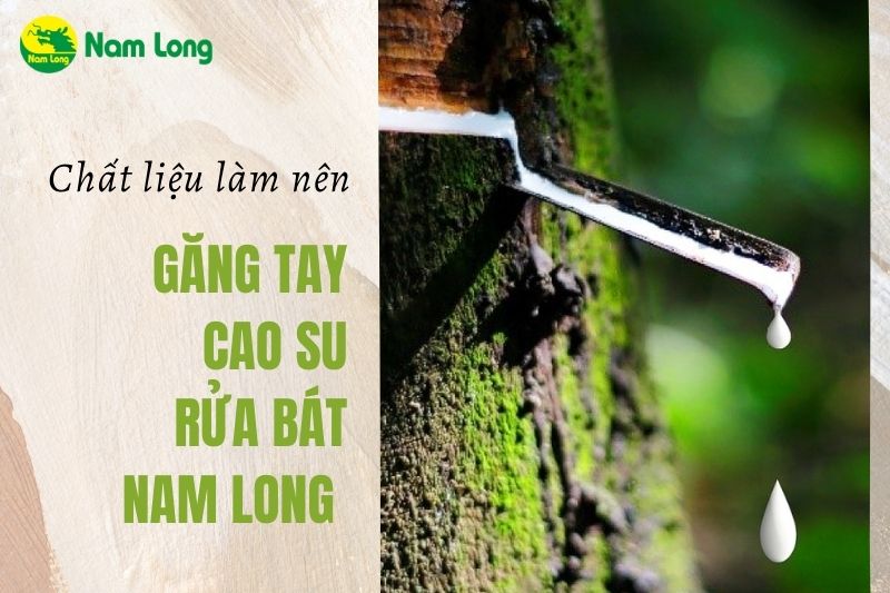 Găng tay cao su rửa bát thương hiệu Nam Long 