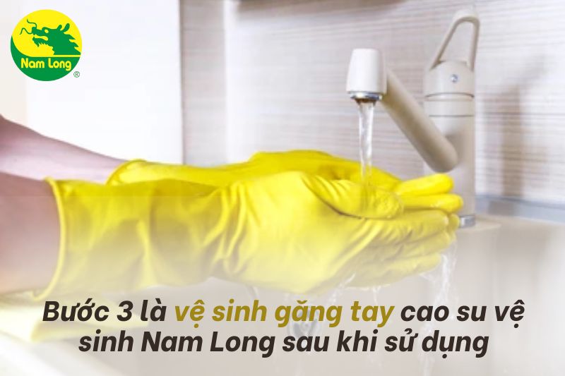 găng tay cao su vệ sinh Nam Long 