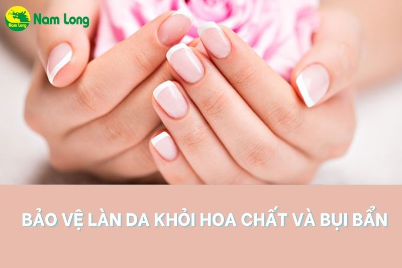 Găng tay cao su Nam Long giúp bảo vệ bàn tay