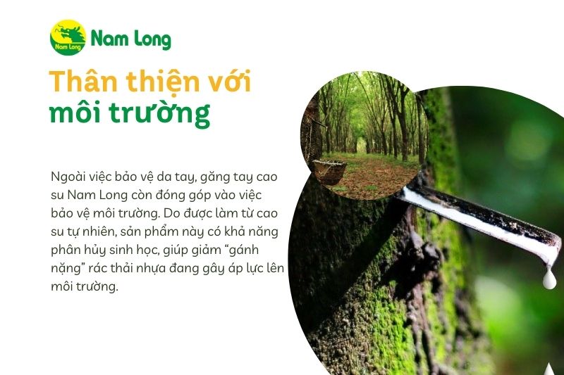 Găng tay cao su Nam Long bảo vệ da tay như thế nào?