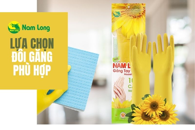Hướng dẫn sử dụng găng tay cao su Nam Long đúng cách