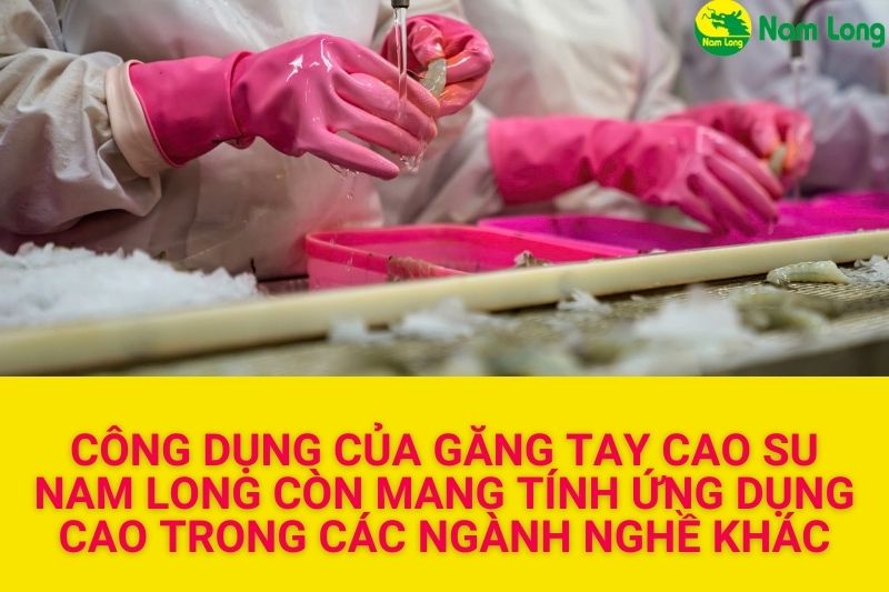 công dụng của găng tay cao su Nam Long 
