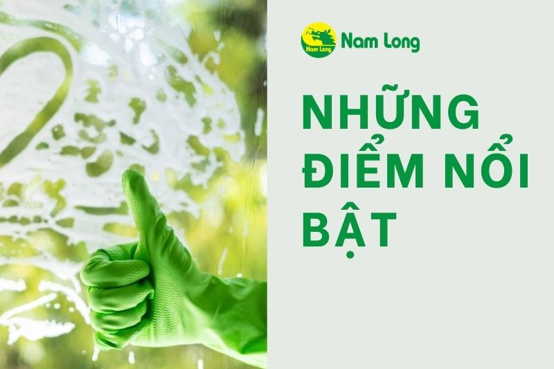 Găng tay cao su rửa chén bát Nam Long