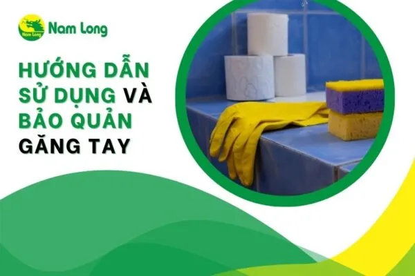 Găng tay cao su rửa chén bát Nam Long