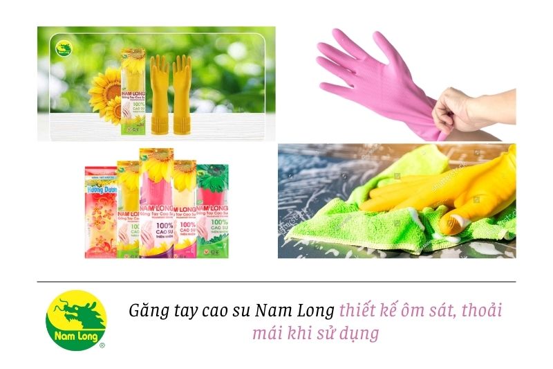 Găng tay cao su Nam Long