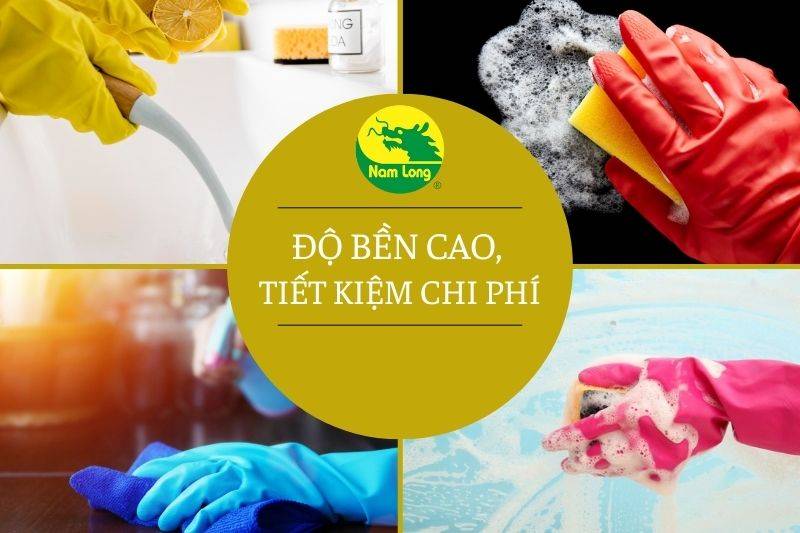Găng tay cao su Nam Long