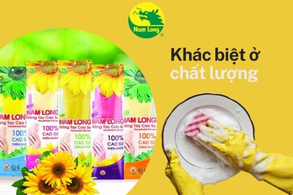 Găng tay cao su làm bếp Nam Long