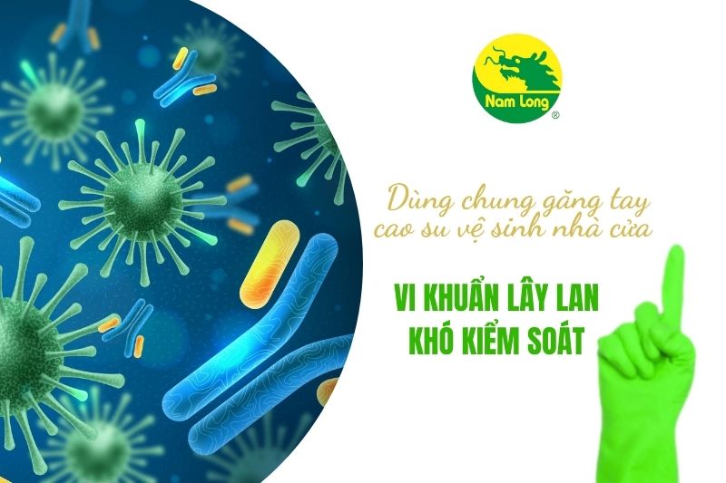 Găng tay cao su vệ sinh nhà cửa Nam Long