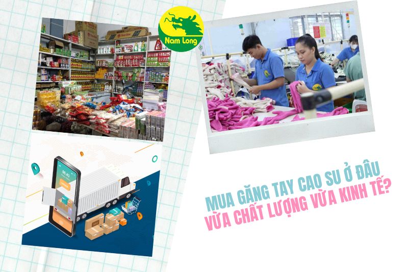 găng tay cao su Nam Long 