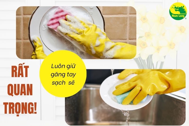 găng tay cao su làm bếp Nam Long