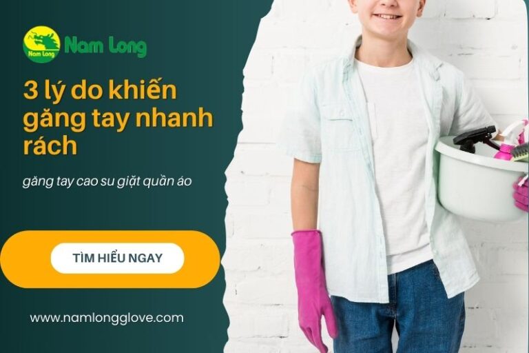 Găng tay cao su giặt quần áo