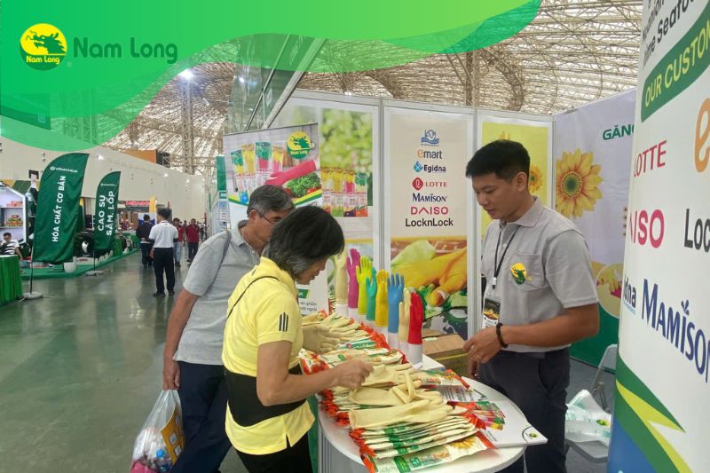 Găng tay cao su Nam Long tại Hội chợ Mùa thu 2025