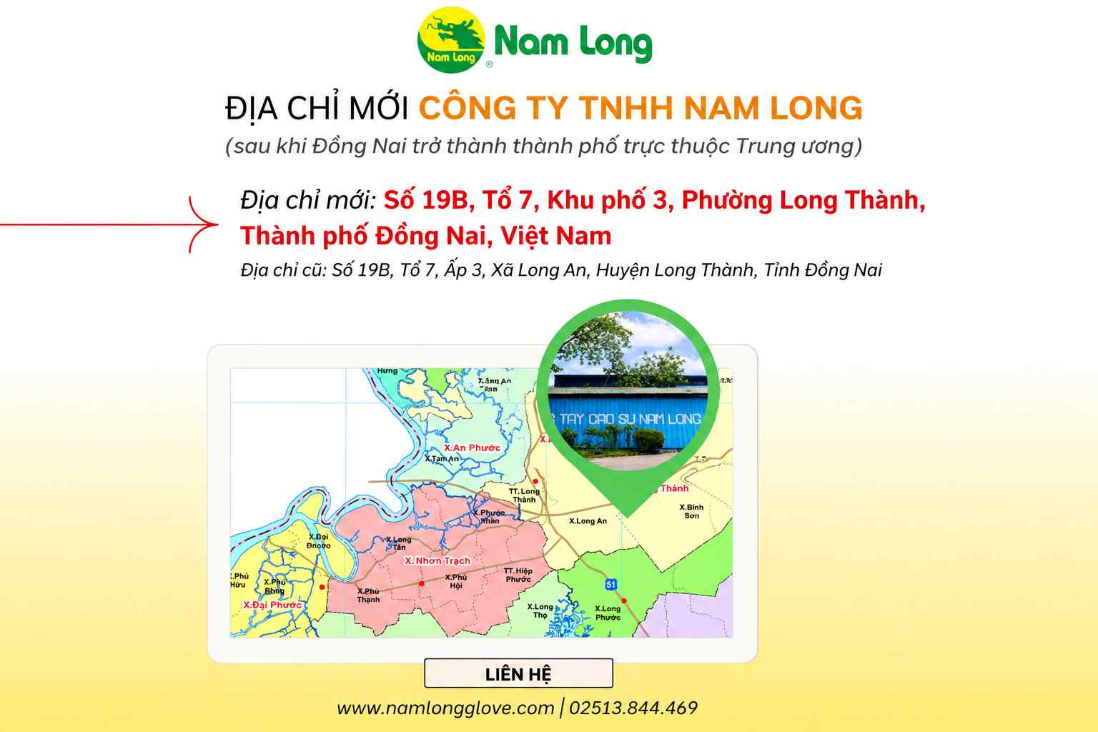 Găng tay cao su Nam Long tự hào khi Đồng Nai bước sang chặng đường phát triển mới