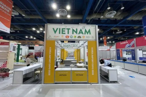 găng tay cao su Nam Long Korea Import Expo