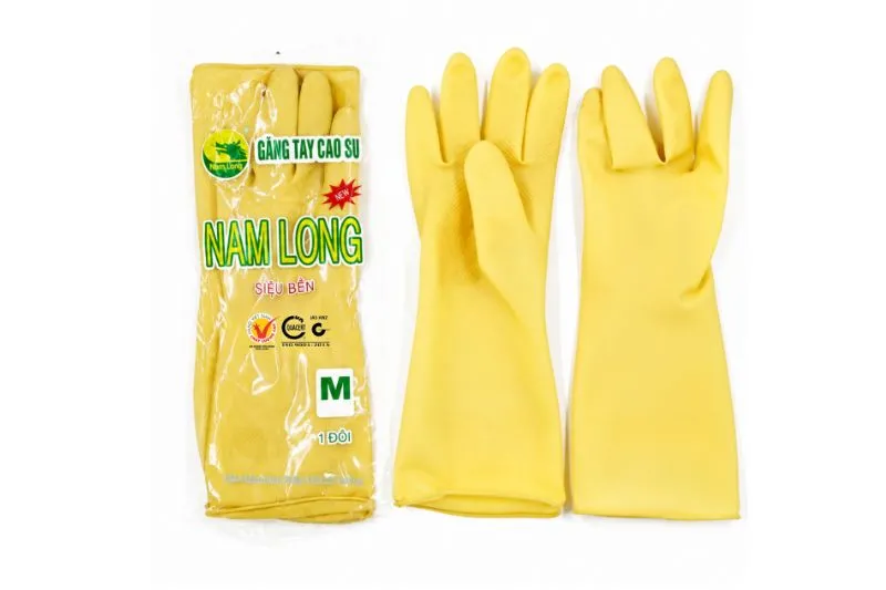 Găng tay cao su siêu bền Nam Long size M