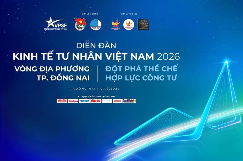 Găng tay cao su Nam Long tại Diễn đàn kinh tế tư nhân Đồng Nai